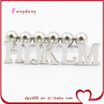 wholesale cheap piercing tongue rings with letter